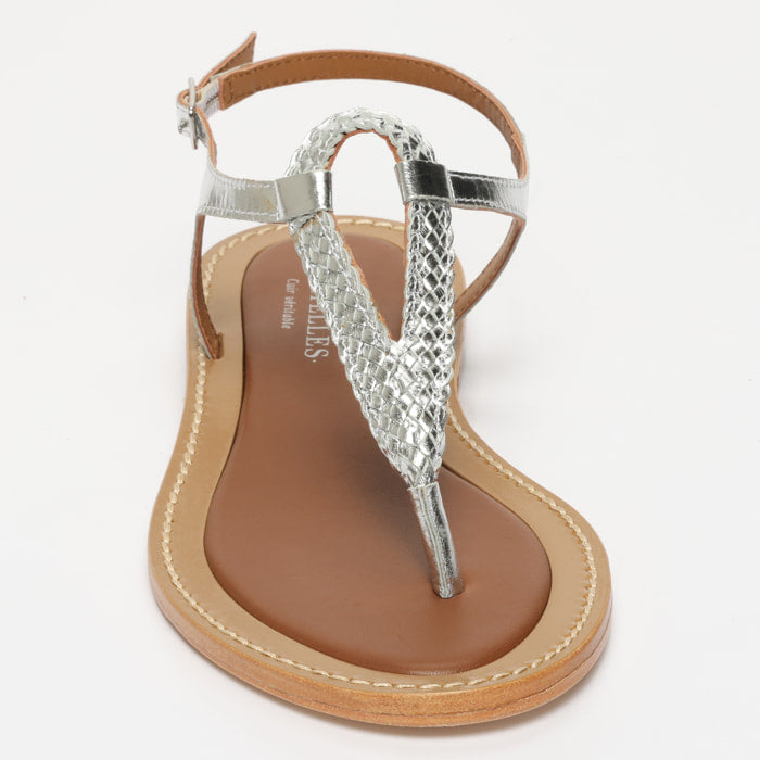 Delilah Sandals - Silver