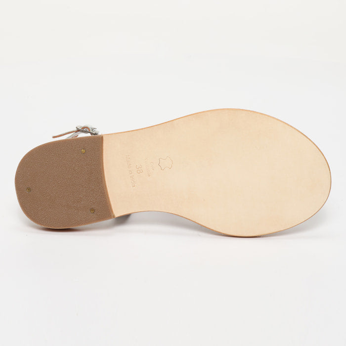 Delilah Sandals - Silver