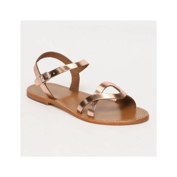 Viper Sandals - Rose Gold