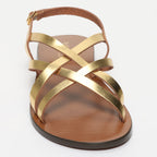 Priscilla Sandals - Gold