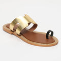 Sandales Fiona - Dark Gold+Black