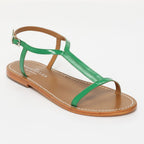 Loria Sandals - Diabolo Mint Patent
