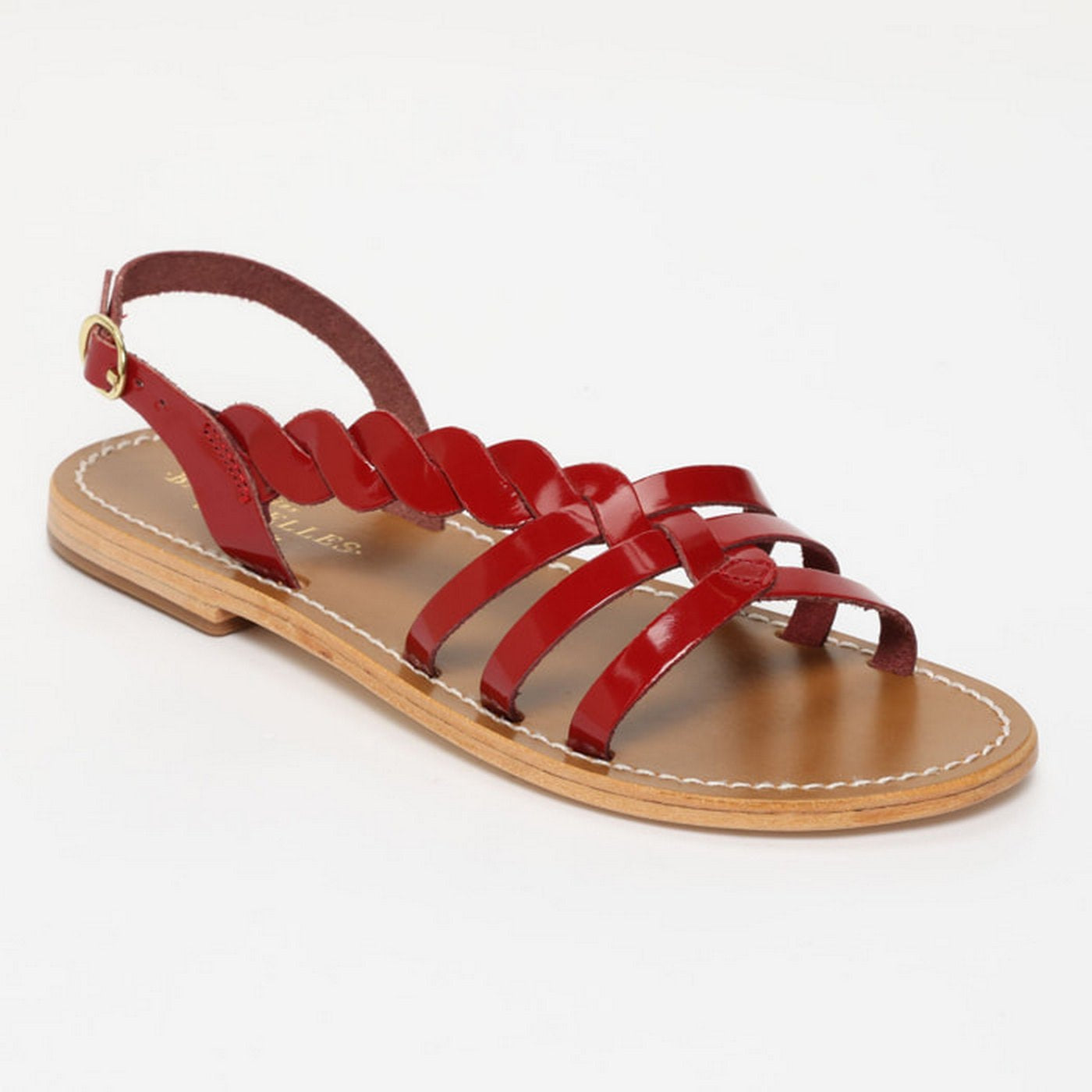 Sandalias Goryxia - Cherry Patent