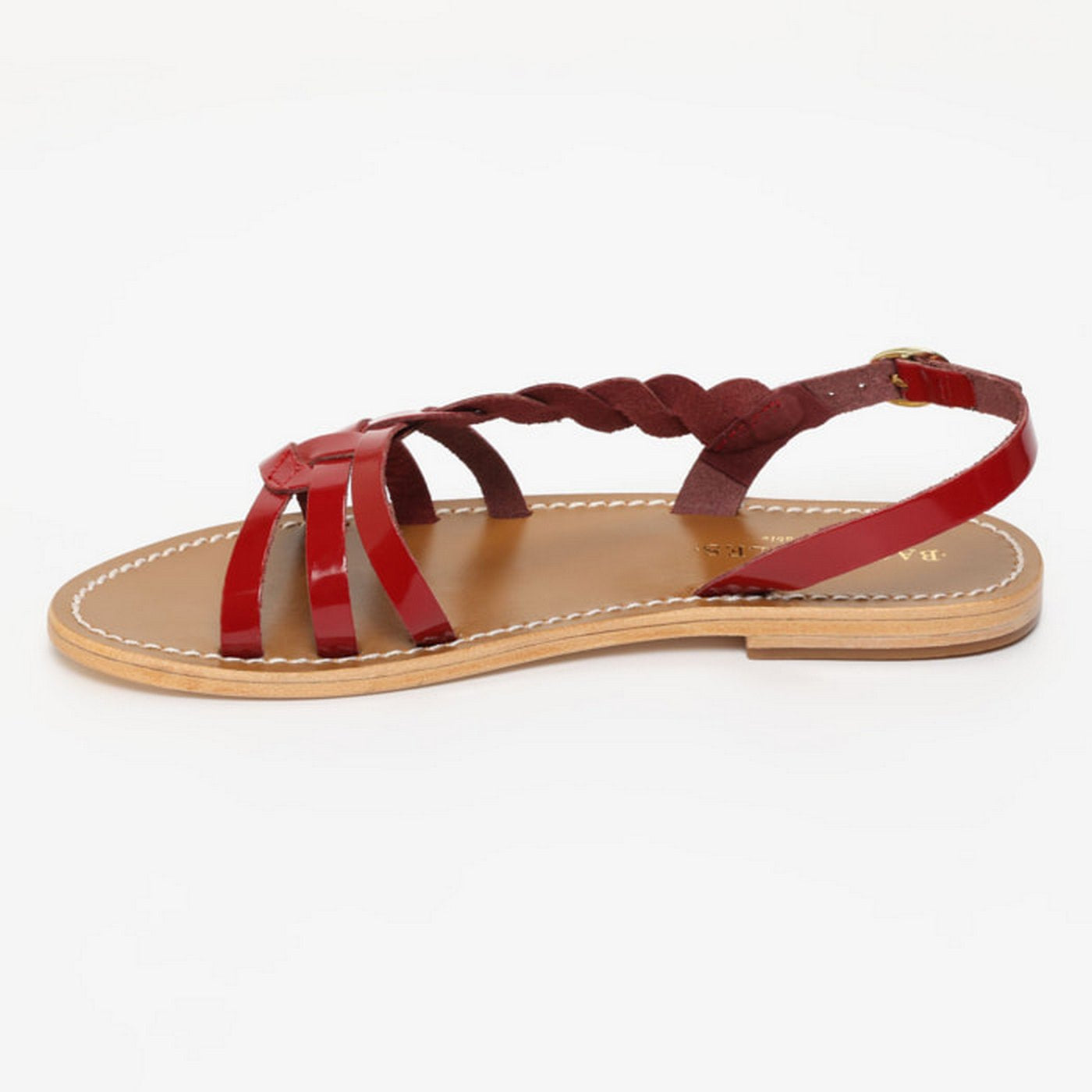 Sandalias Goryxia - Cherry Patent