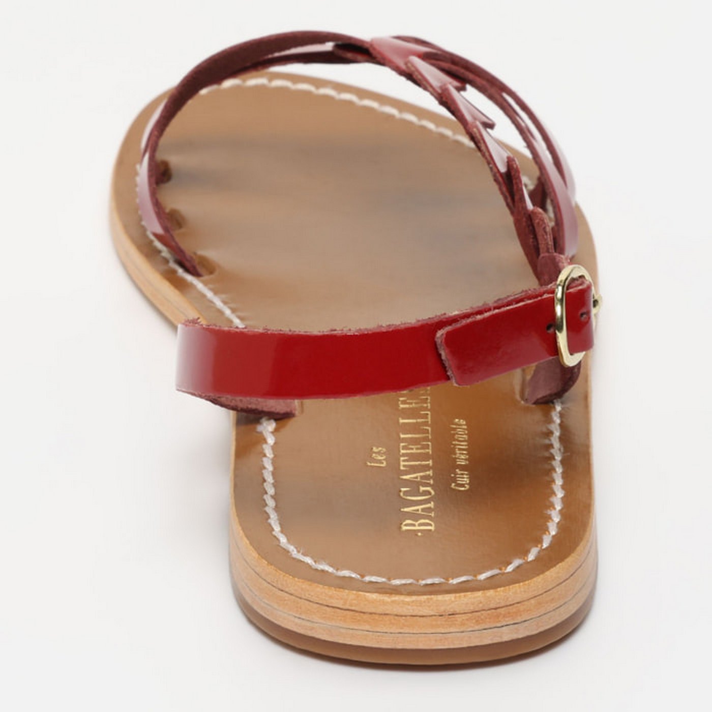 Sandalias Goryxia - Cherry Patent