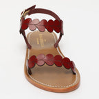 Sandales Domizia - Cranberry Patent