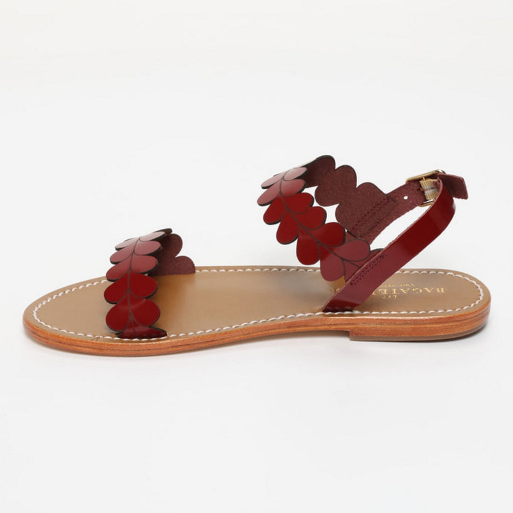 Sandales Domizia - Cranberry Patent