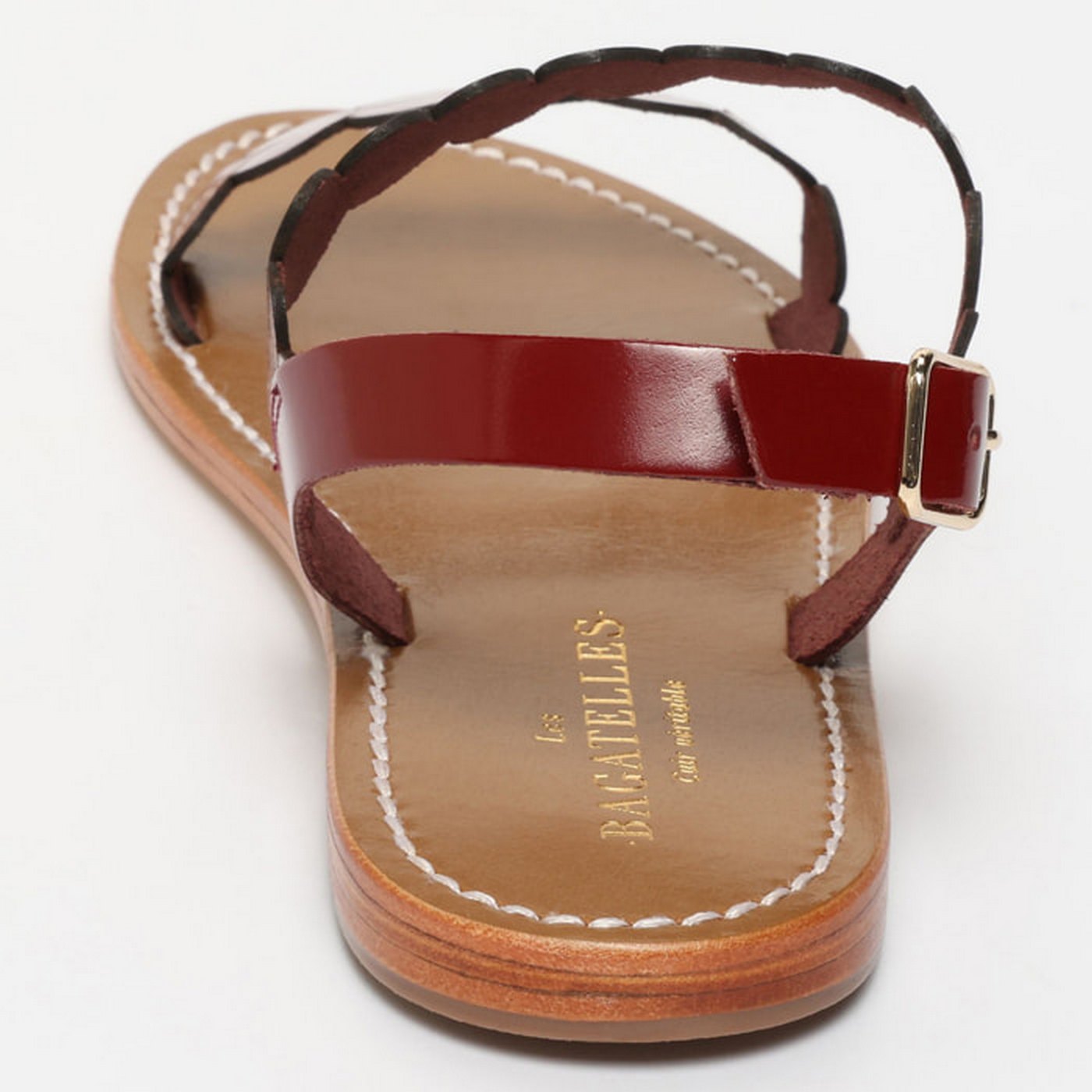 Sandales Domizia - Cranberry Patent
