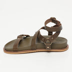 Sandalias Mira - Caqui Lagarto