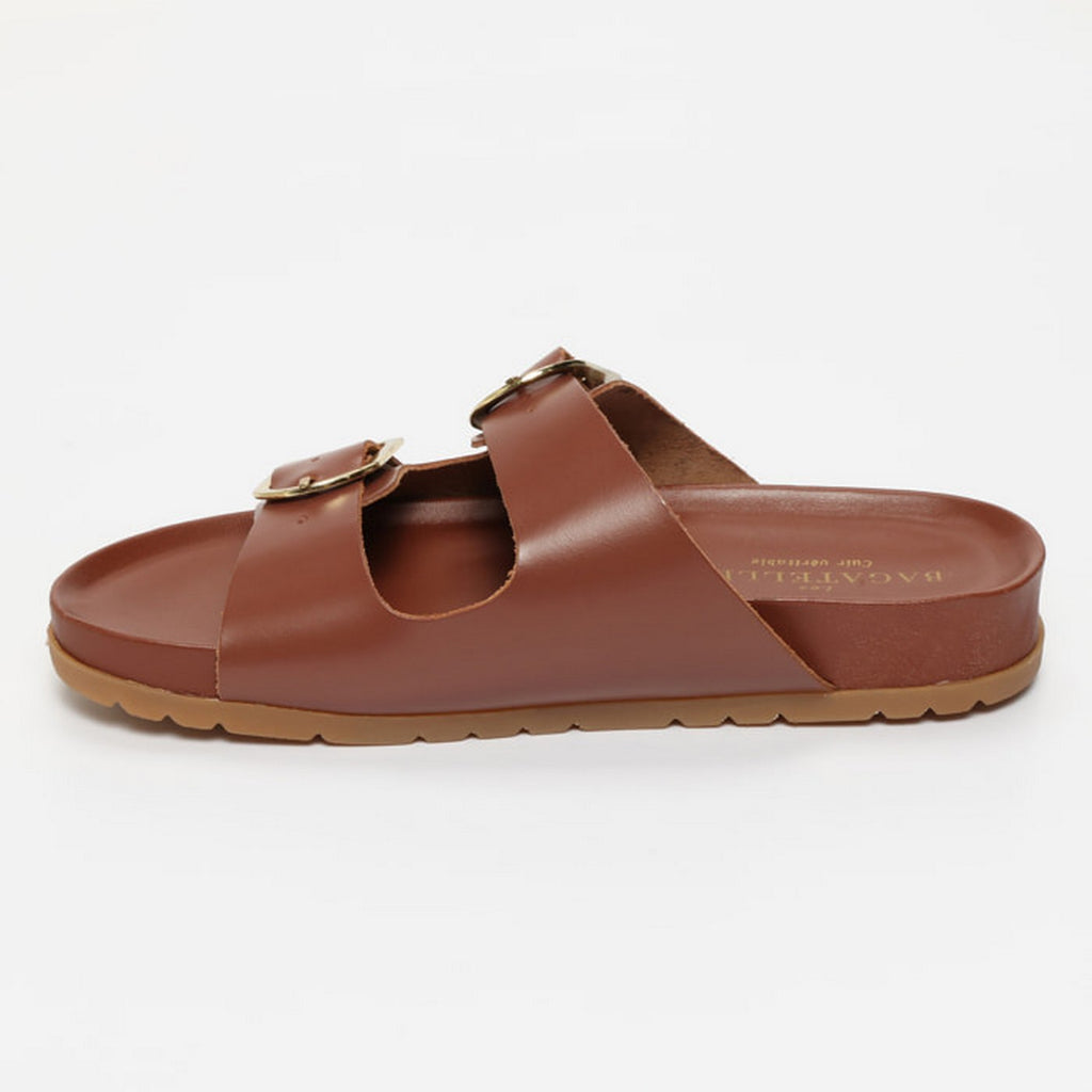 Sandales Aishani - Cognac
