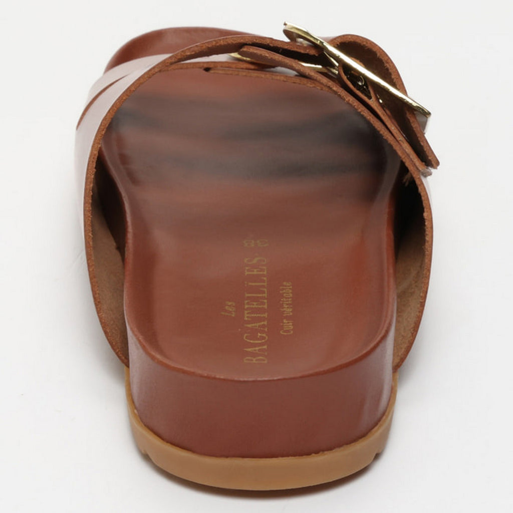 Sandales Aishani - Cognac