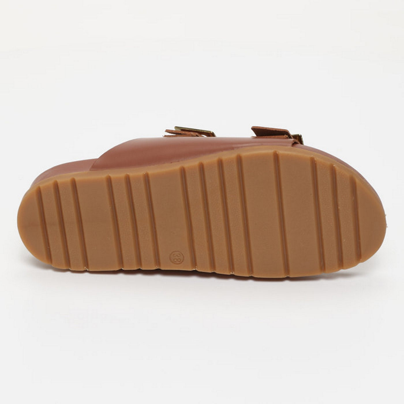 Sandales Aishani - Cognac