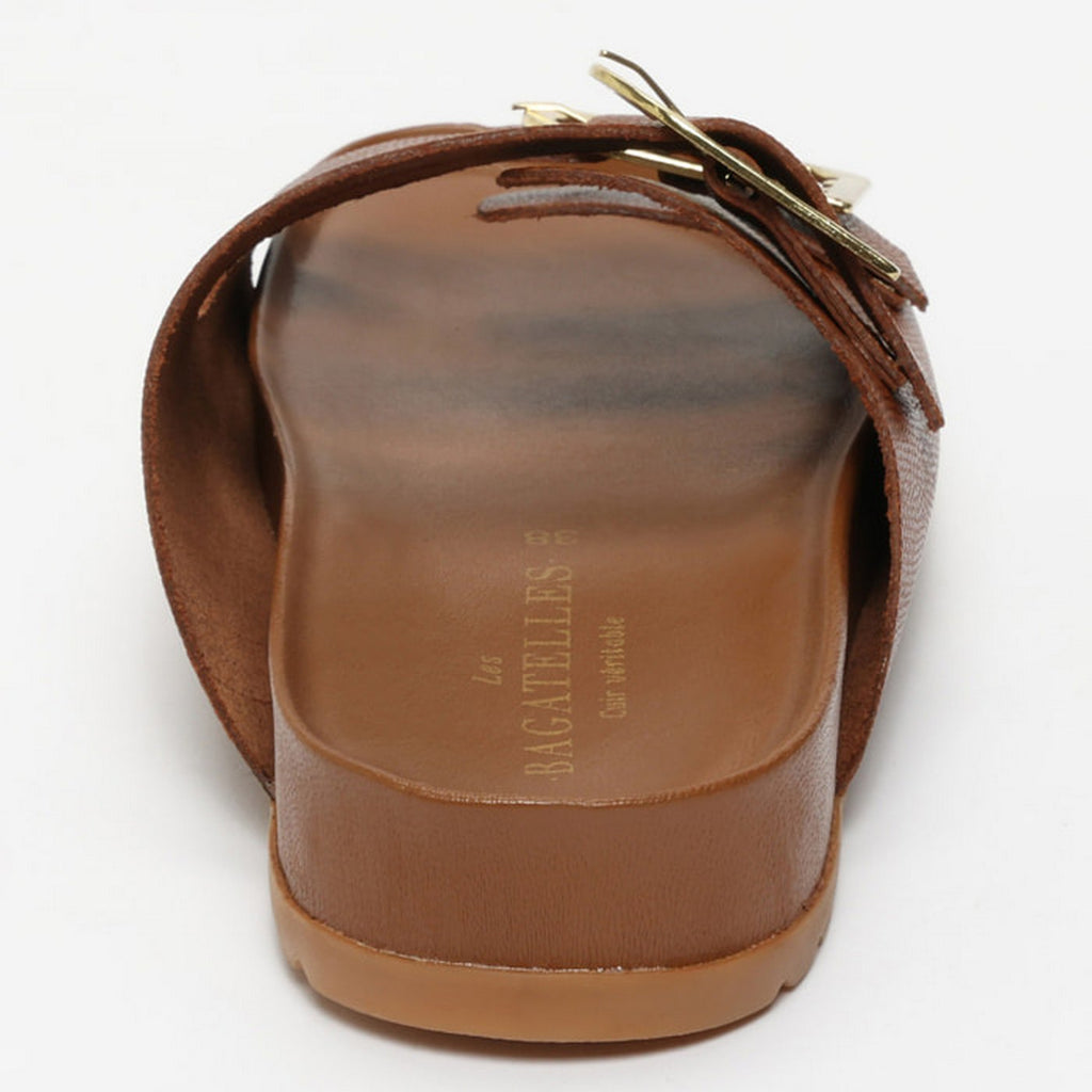 Sandalias Aishani - Lagarto Marrón