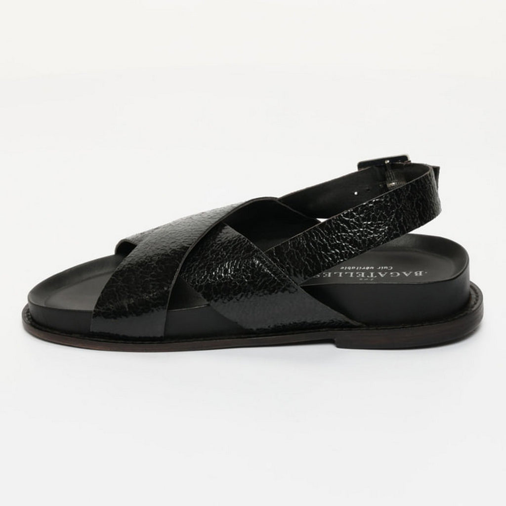 Sandalias Calyssa - Negro Craquelado