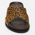 Beryl Sandals - Brown Leopard