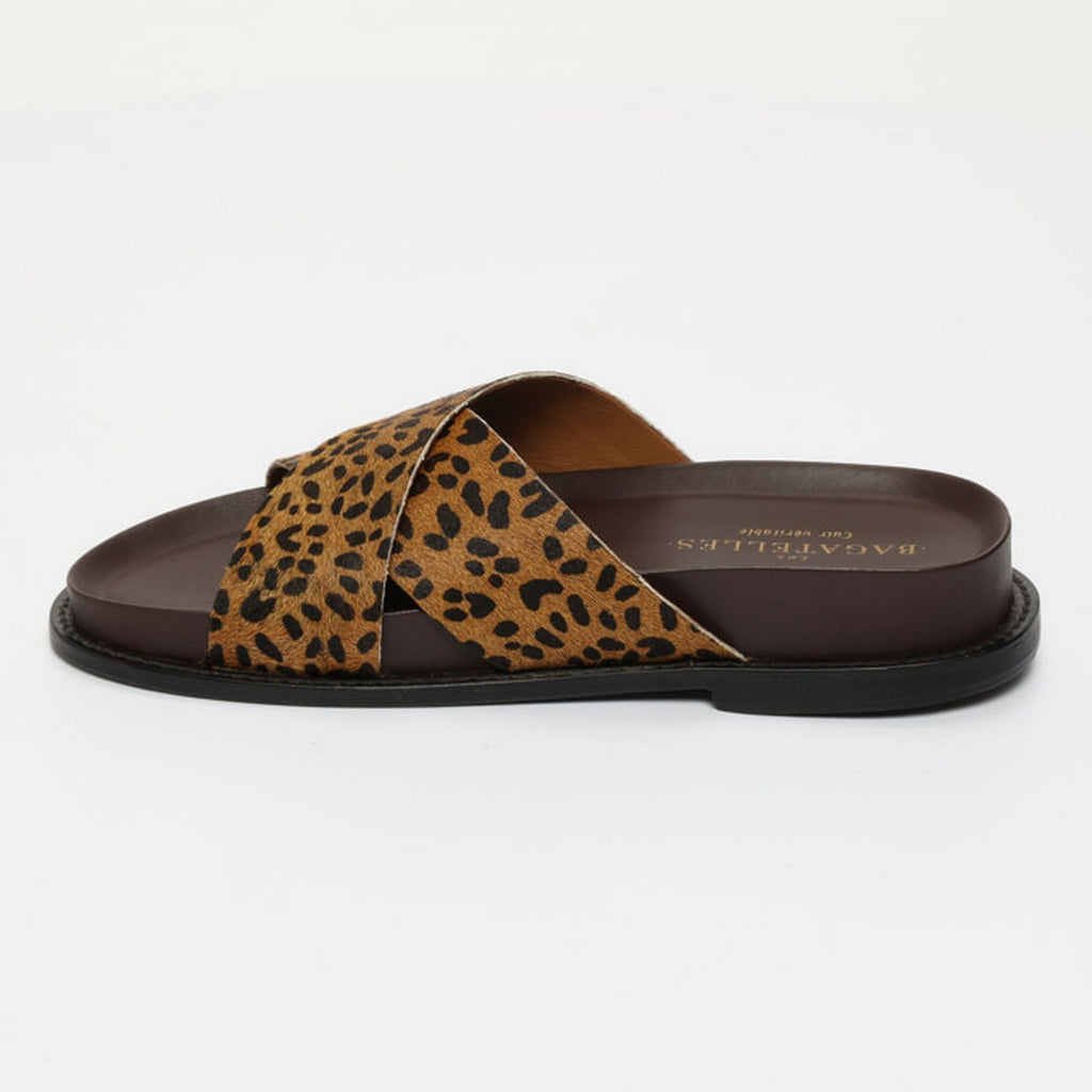 Beryl Sandals - Brown Leopard