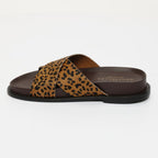 Beryl Sandals - Brown Leopard