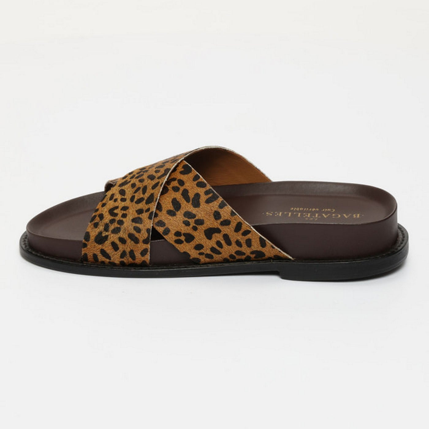 Beryl Sandals - Brown Leopard