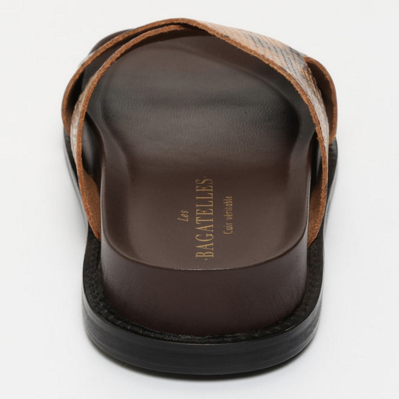 Beryl Sandals - Brown Snake