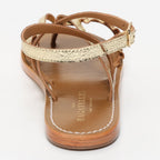 Sandalias Strevi - Dorado Craquelado