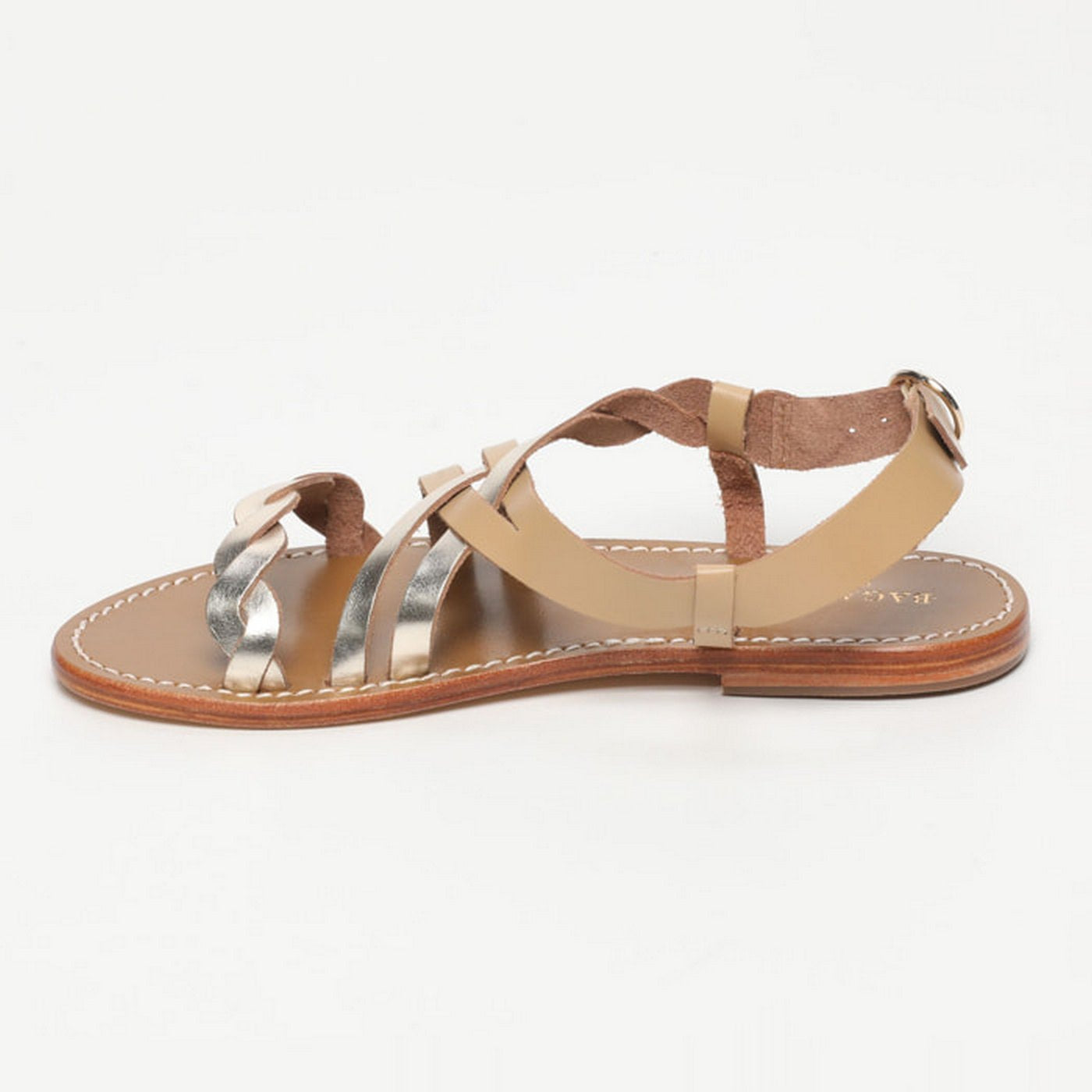 Lido Sandals - Sand/Gold