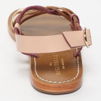 Lido Sandals - Pink/Gold Mirror