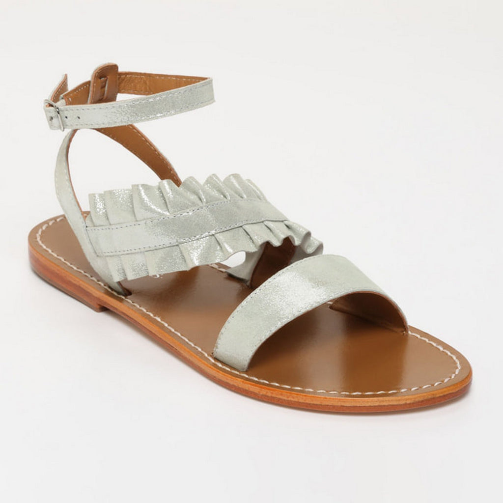 Sandalias Talamone - Silver Shimmer