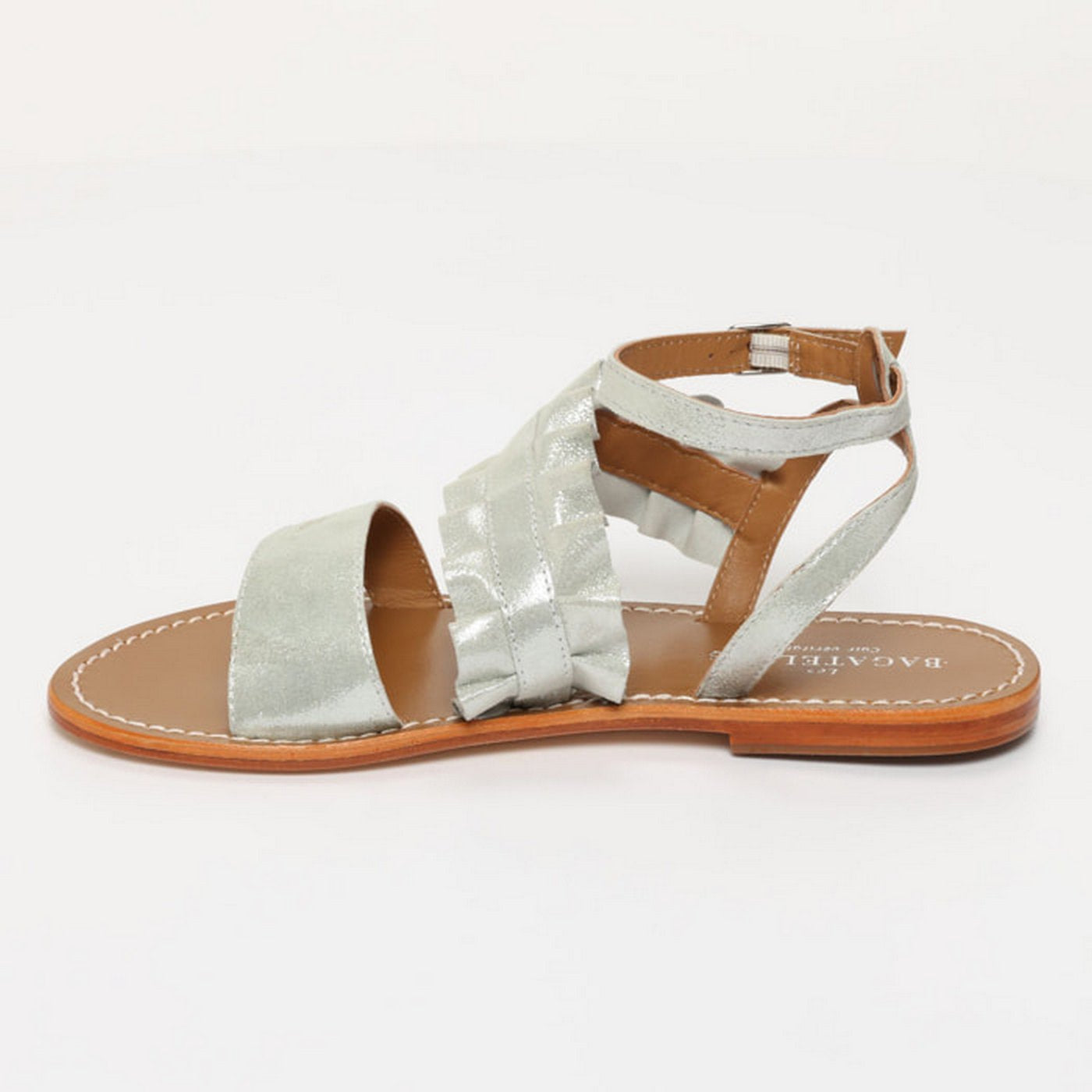 Sandalias Talamone - Silver Shimmer