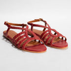 Sandalias Leiva - Dark Ruby