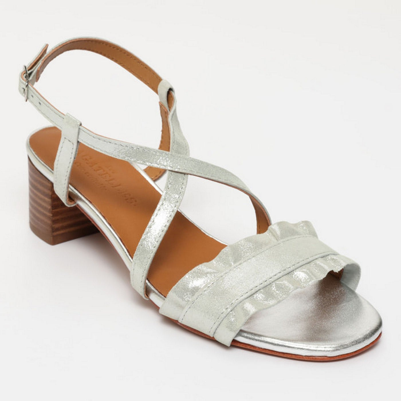 Sandales À Talons Laurentia - Silver Shimmer