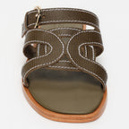 Sandalias Rocio - Kaki Lizard