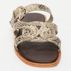 Sandales Rocio - Beige Snake