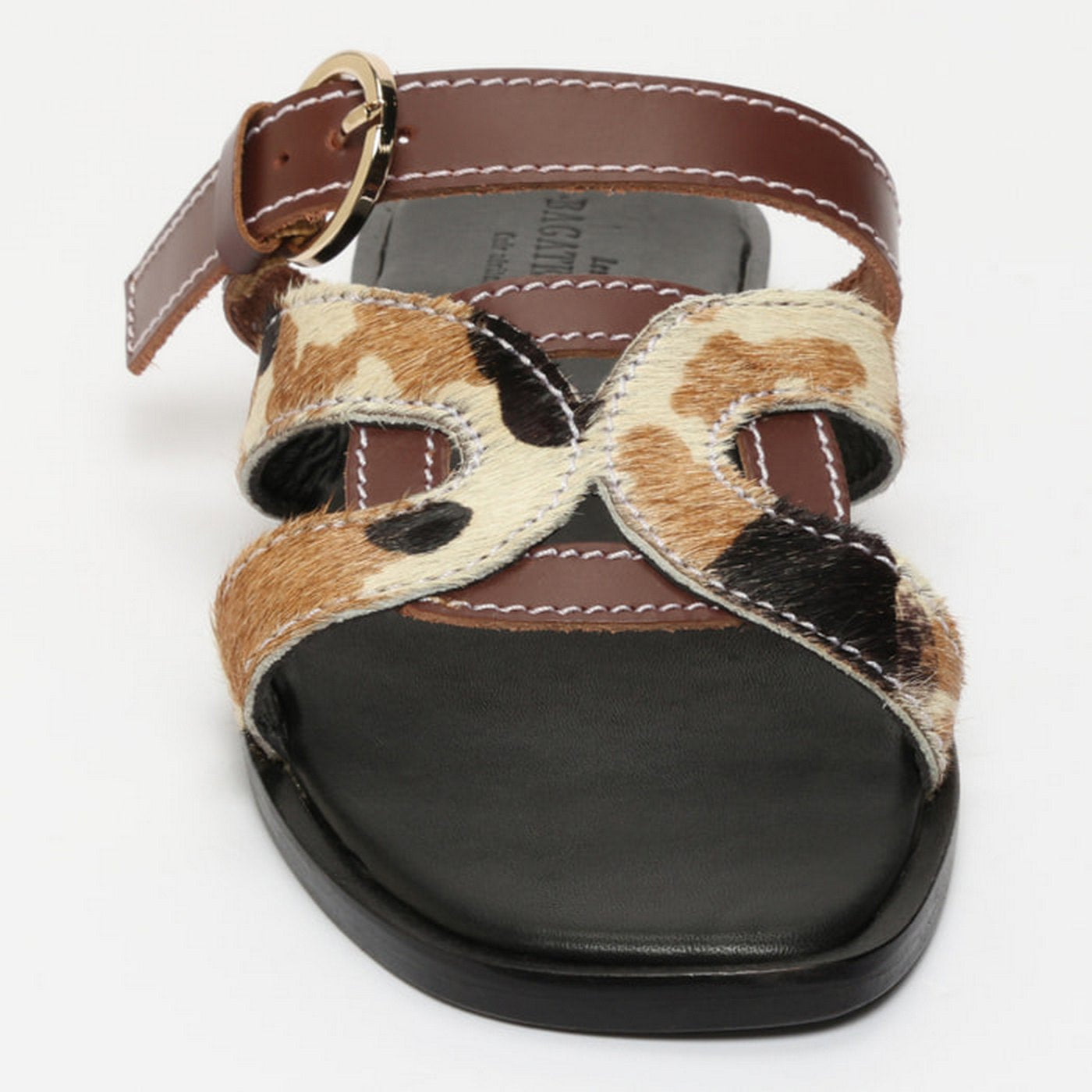 Sandales Rocio - Cow/Chocolat