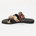 Sandales Rocio - Cow/Chocolat