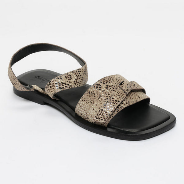 Sandales Camelia - Beige Snake