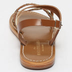 Jengibre Sandals - Brown Leopard/Gold Crackle/Camel