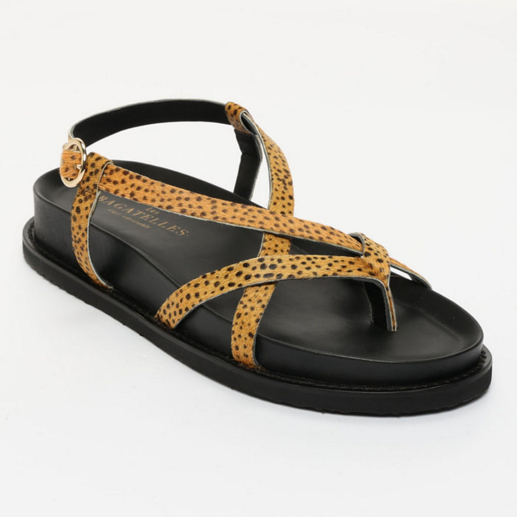 Sandalias Origone - Dots Cow/Black