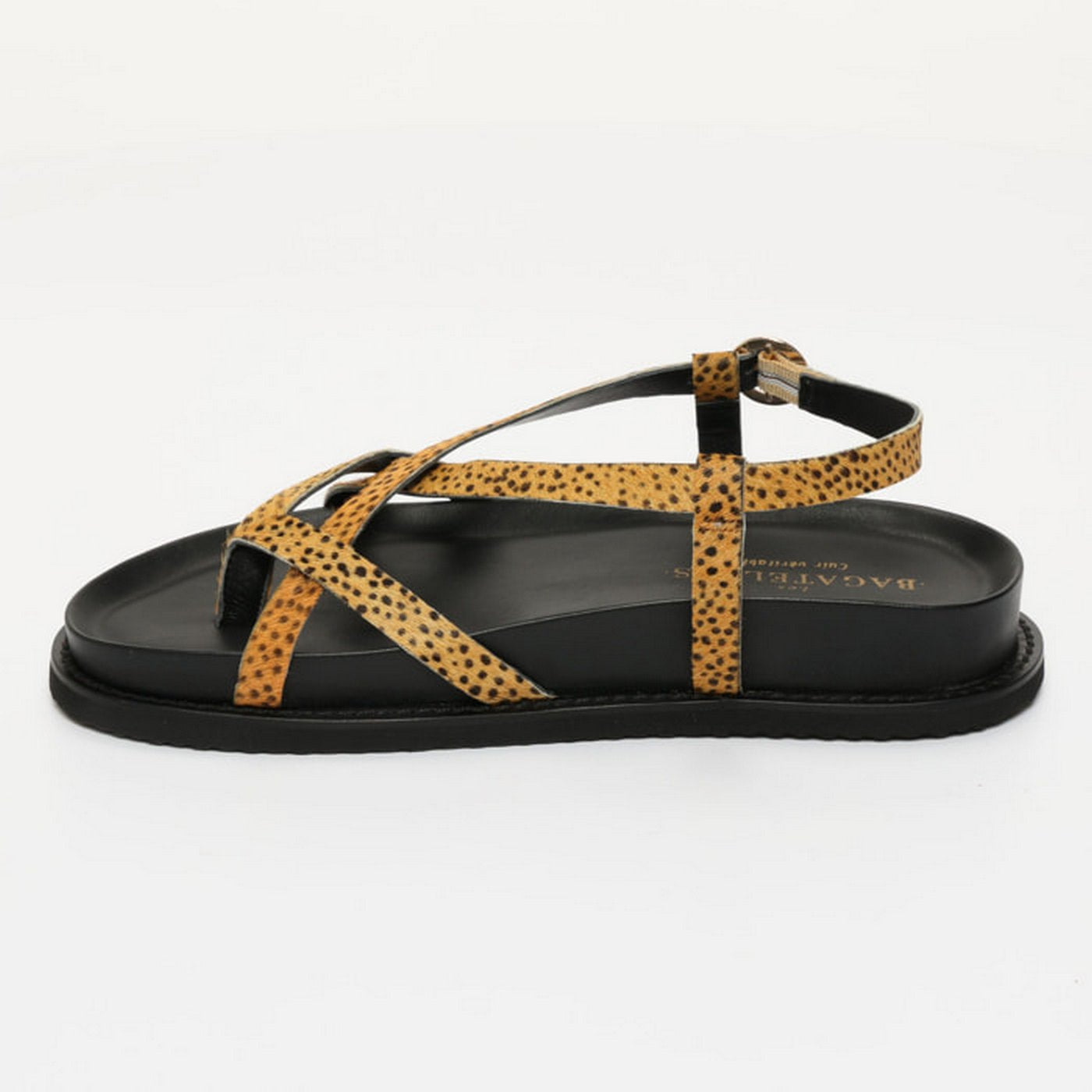 Sandalias Origone - Dots Cow/Black