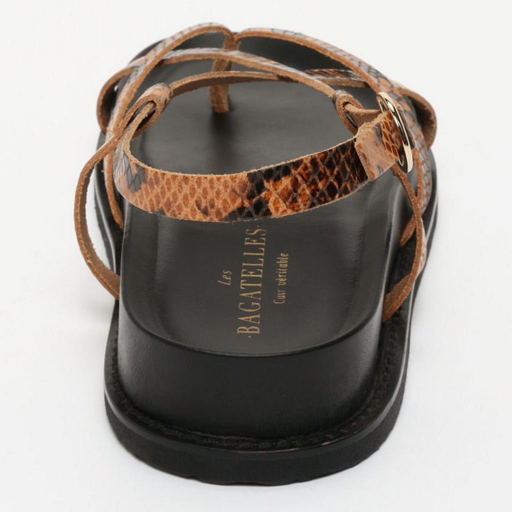 Sandalias Origone - Brown Snake