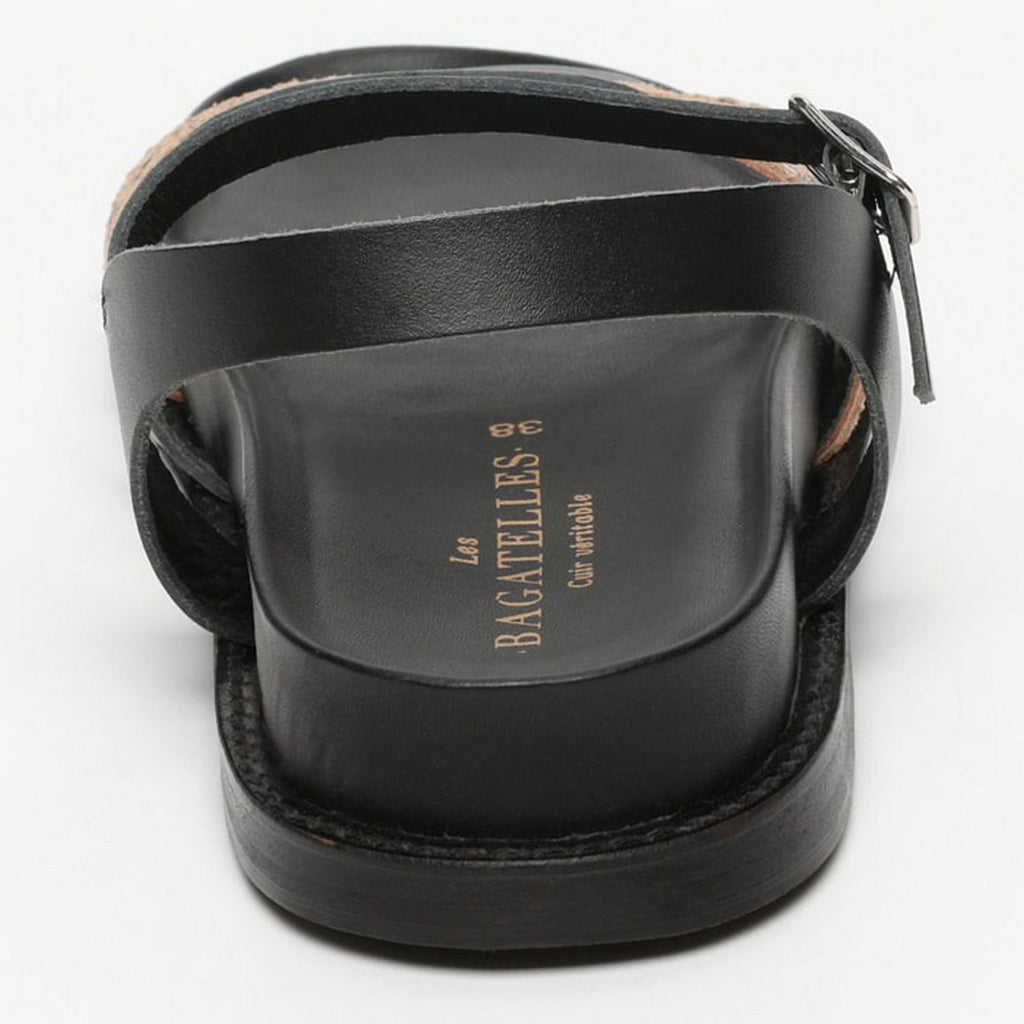 Sandalias Symarae - Black/Beige Snake