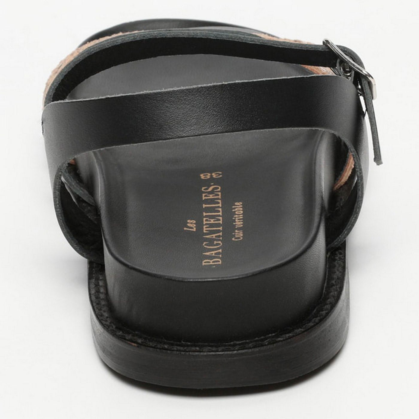 Sandalias Symarae - Black/Beige Snake