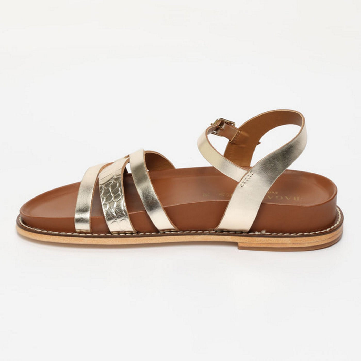 Sandalias Symarae - Gold/Gold Croco