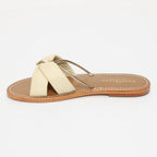 Sandalias Soralune - Off White/Gold