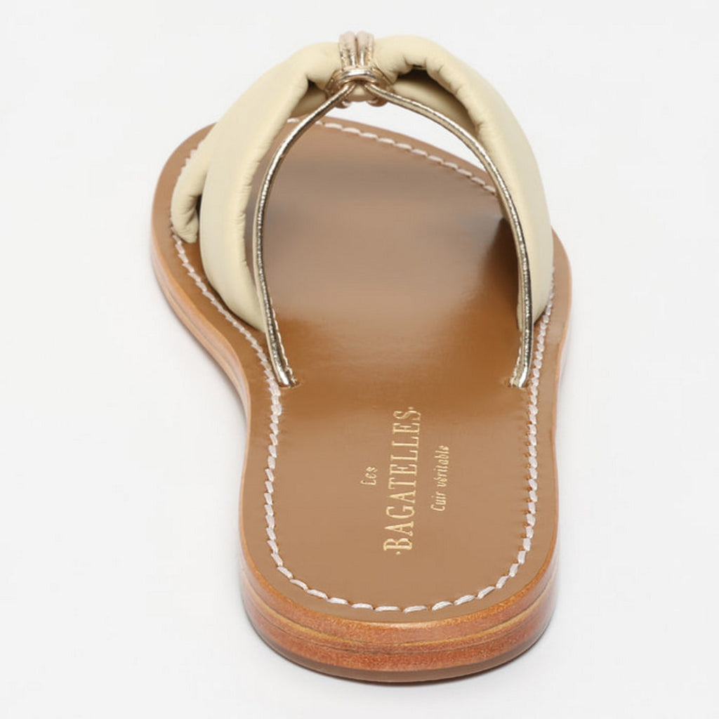 Sandalias Soralune - Off White/Gold