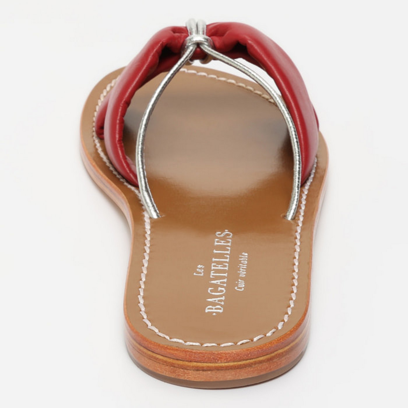 Sandalias Soralune - Dark Ruby/Silver