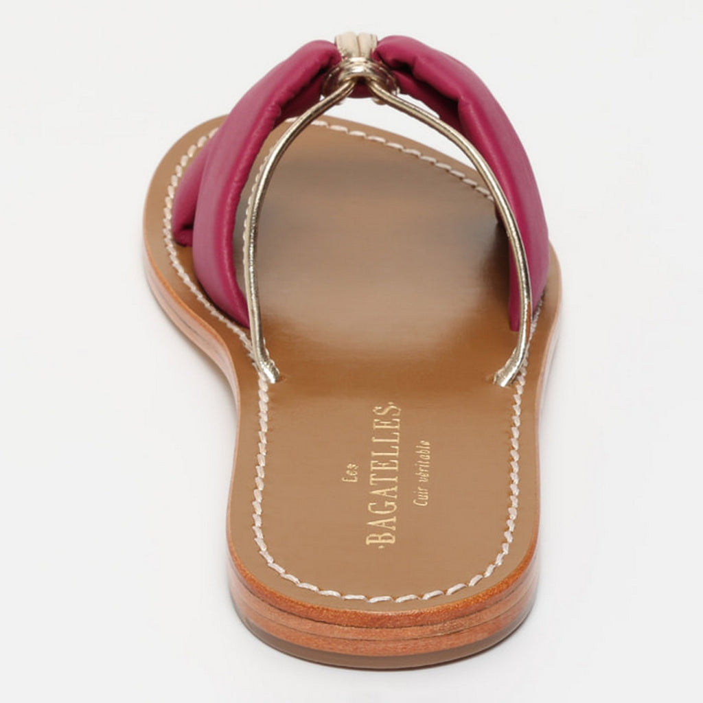 Sandalias Soralune - Plum/Gold