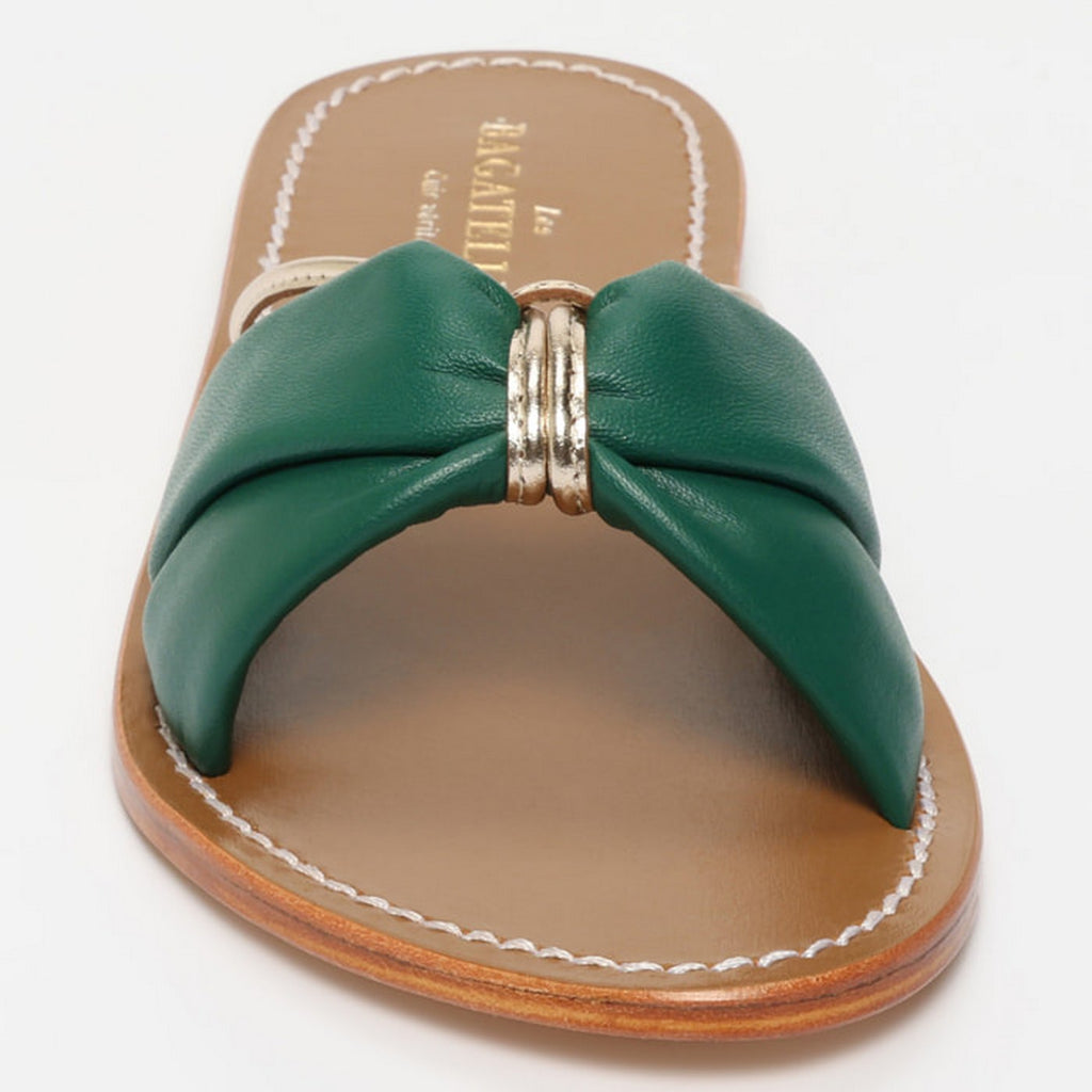 Sandalias Soralune - Emerald/Gold