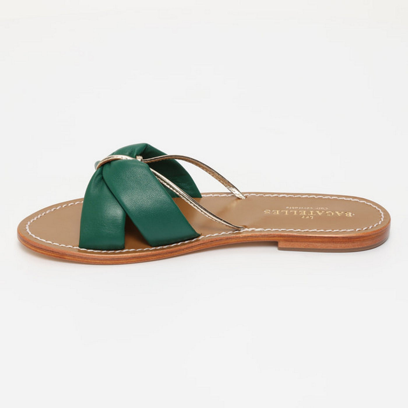 Sandalias Soralune - Emerald/Gold