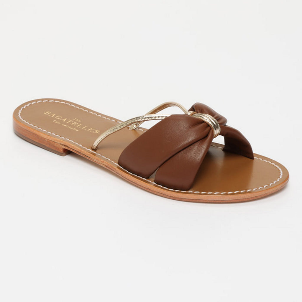 Sandales Soralune - Caramel/Gold