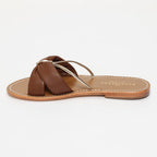 Sandales Soralune - Caramel/Gold